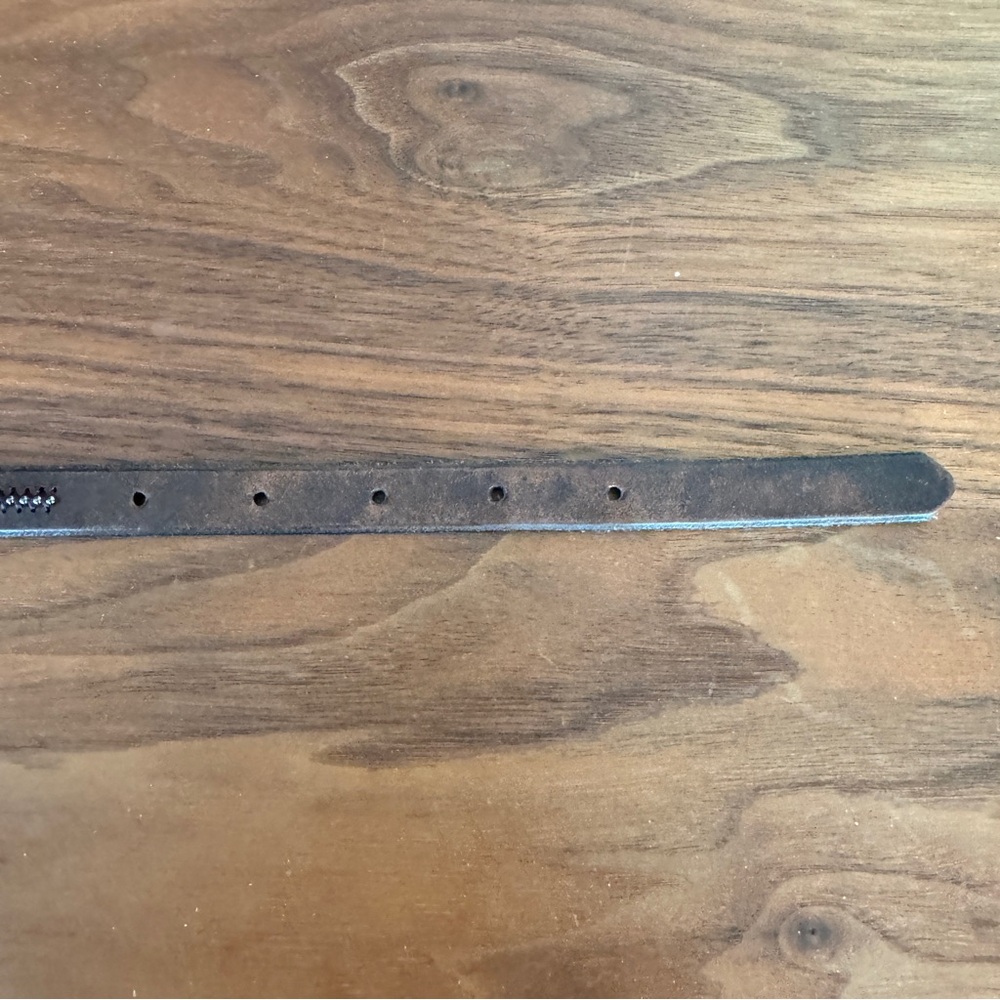 J Jill narrow brown leather belt - Picture 5 of 5